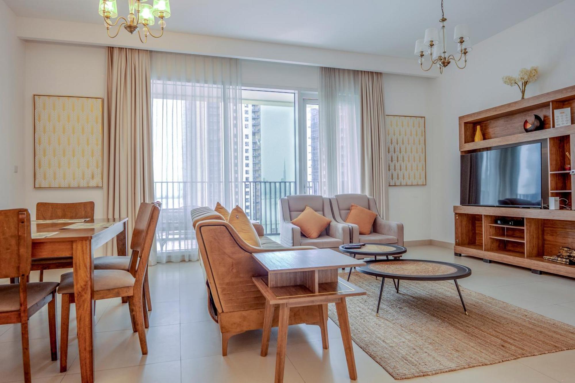 3Br Haven With Burj Views By Magnoliasvhr Apart otel Dubai Dış mekan fotoğraf